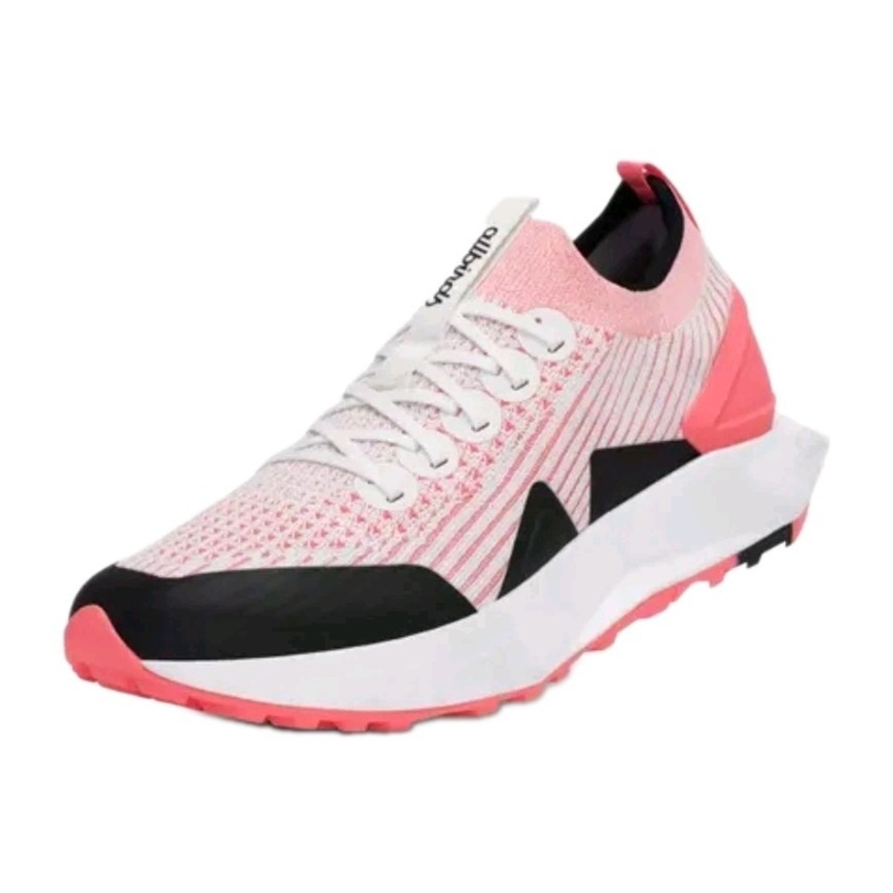 Allbirds Men's Tree Flyer 2 Athletic Shoe Blizzard/Bloom Coral Sz 11 NEW! $160